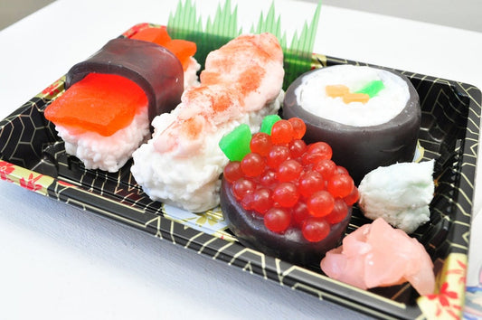 Sushi Soap Set, Funny gift for adults, Food soap for husband, Handmade gag gift for men